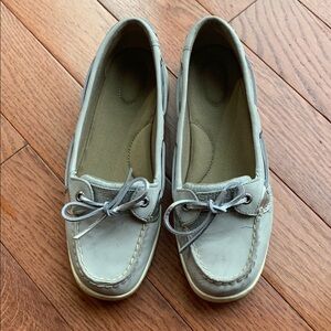 Sperry Grey Boat Shoes